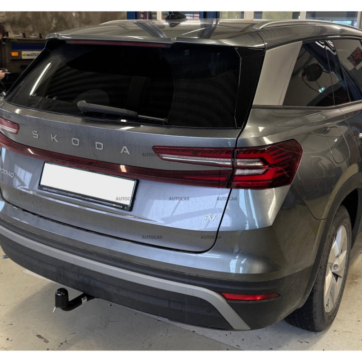 Cârlig de Remorcare, Auto-Hak, Sistem Demontabil Vertical, Škoda Kodiaq 2024 - Prezent - EDK.ro