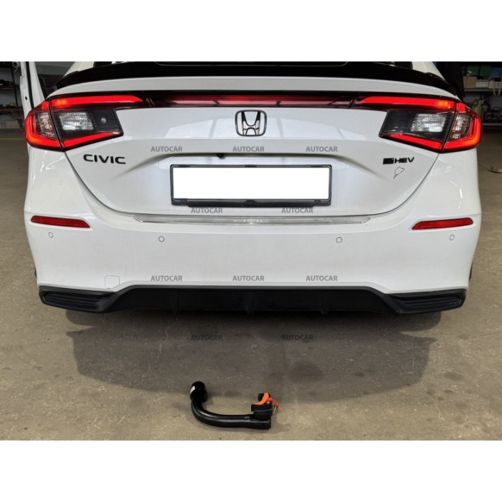 Cârlig de Remorcare Detașabil Vertical cu Cheie, Aragon E:HEV, Honda Civic 2022 - Prezent - EDK.ro
