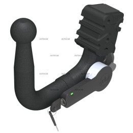 Vertical Detachable Towbar with Key, GDW, Hyundai Kona 2023 - Present - EDK.ro