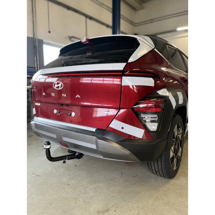 Vertical Detachable Towbar with Key, GDW, Hyundai Kona 2023 - Present - EDK.ro