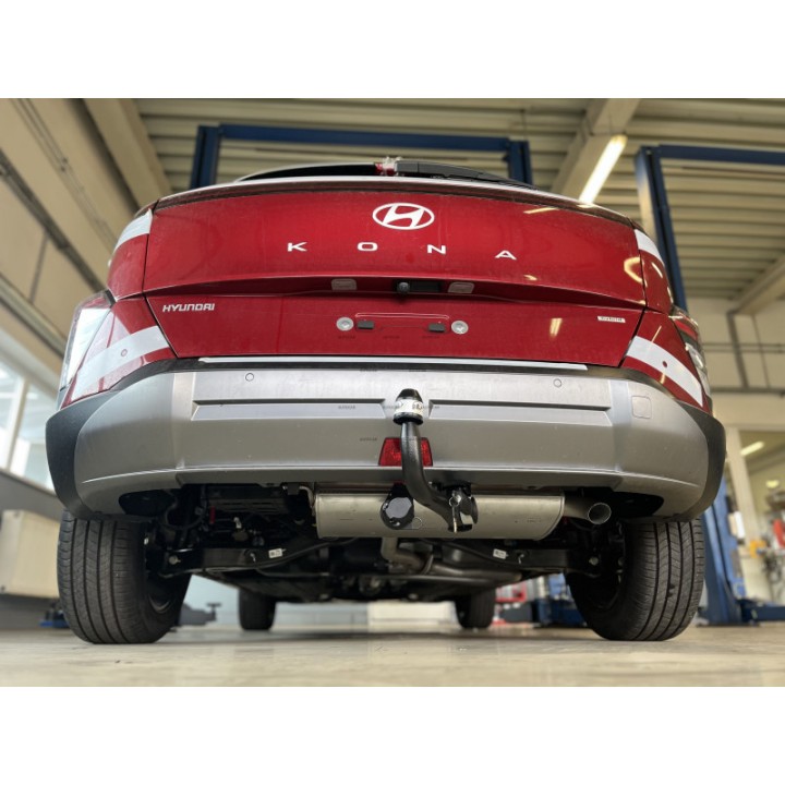 Vertical Detachable Towbar with Key, GDW, Hyundai Kona 2023 - Present - EDK.ro