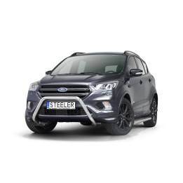 Bullbar Omologat RAR, Steeler 4x4 "A" Bar, Culoare Argintiu, Ford Kuga 2017 - 2019 - EDK.ro