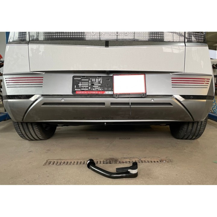 Vertical Detachable Towbar with Key, GDW, Hyundai Ioniq 5 2024 - Present - EDK.ro