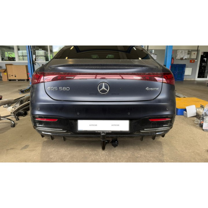 Cârlig de Remorcare Detașabil Vertical cu Cheie, Aragon V297, Mercedes-Benz EQS 2021 - Prezent - EDK.ro