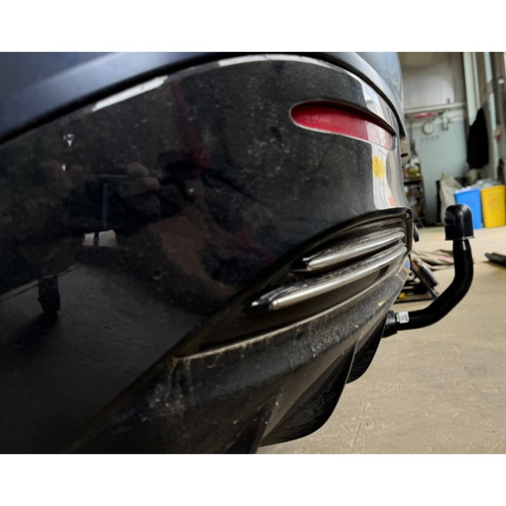 Vertical Detachable Towbar with Key, Aragon V297, Mercedes-Benz EQS 2021 - Present - EDK.ro
