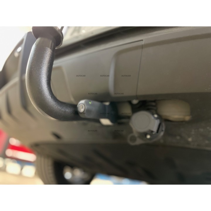 Vertical Detachable Towbar with Key, GDW, BYD Sealion 7 2024 - Present - EDK.ro