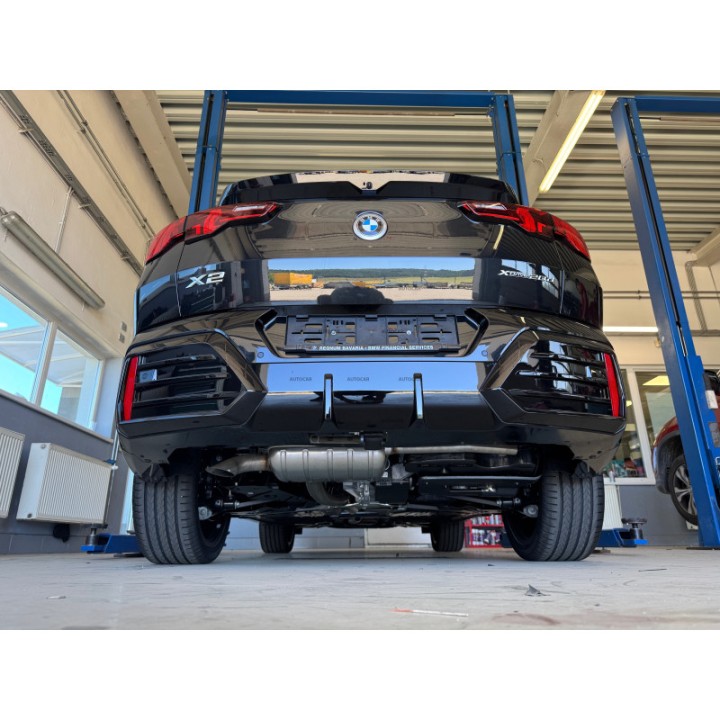 Vertical Detachable Towbar with Key, GDW IX2 U10, BMW X2 2023 - Present - EDK.ro