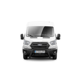 Bullbar Omologat RAR, Steeler 4x4 "A" Bar, Culoare Negru, Ford Transit 2019 - Prezent - EDK.ro
