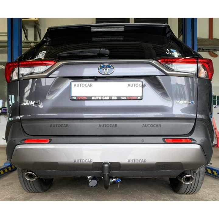 Cârlig de Remorcare, Auto-Hak, Sistem Demontabil Vertical, Toyota Rav 4 2019 - Prezent - EDK.ro