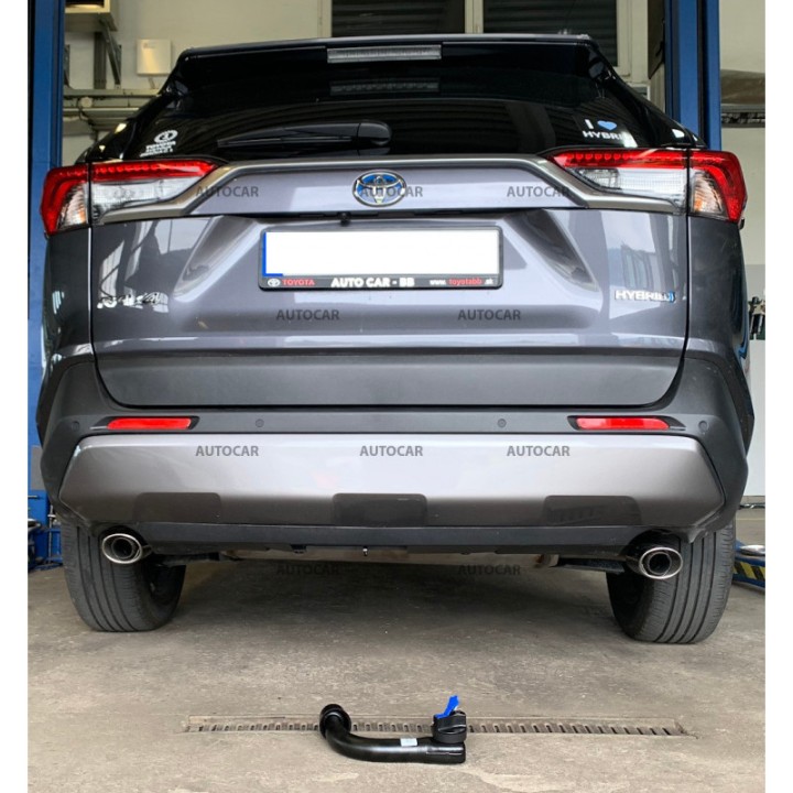 Cârlig de Remorcare, Auto-Hak, Sistem Demontabil Vertical, Toyota Rav 4 2019 - Prezent - EDK.ro