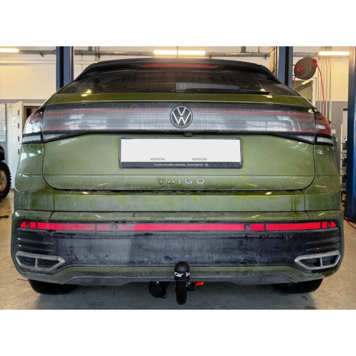 Vertical Detachable Towbar with Key, Aragon, Volkswagen Taigo 2021 - Present - EDK.ro