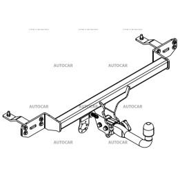 Towbar, Auto-Hak, Automatic Detachable System, MG ZS 2024 - Present - EDK.ro