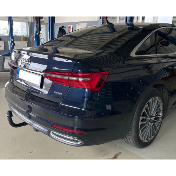 Cârlig de Remorcare Detașabil cu Cheie, ORIS / Bosal C8 FIX4BIKE, Audi A6 2018 - Prezent - EDK.ro