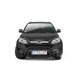Bullbar Omologat RAR, Steeler 4x4 "A" Bar, Culoare Negru, Honda CR-V 2006 - 2009 - EDK.ro