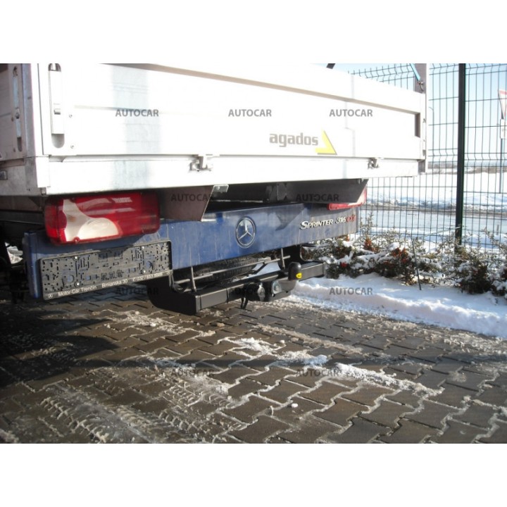 Semi-Detachable Bolted Towbar, Auto-Hak Flatbed Single Mount Wheelbase m, Mercedes-Benz Sprinter 2018 - Present - EDK.ro