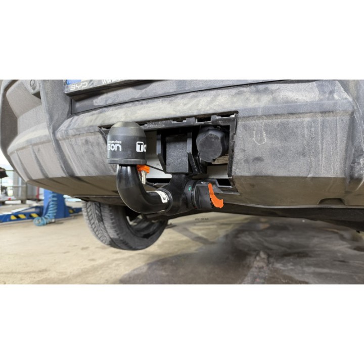 Vertical Detachable Towbar with Key, Aragon, BYD Sealion 7 2024 - Present - EDK.ro