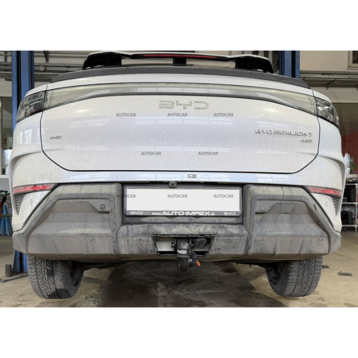 Cârlig de Remorcare Detașabil Vertical cu Cheie, Aragon, BYD Sealion 7 2024 - Prezent - EDK.ro