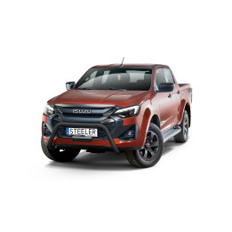 Bullbar Omologat RAR, Steeler 4x4 "A" Bar, Culoare Negru, Isuzu D-Max 2024 - Prezent - EDK.ro