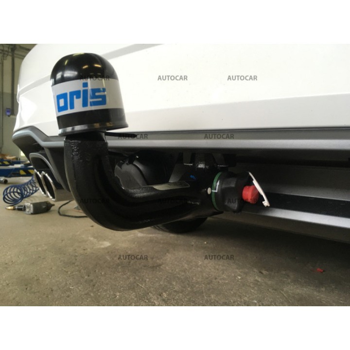 Vertical Detachable Towbar with Key, ORIS / Bosal FIX4BIKE, Audi A3 2016 - Present - EDK.ro
