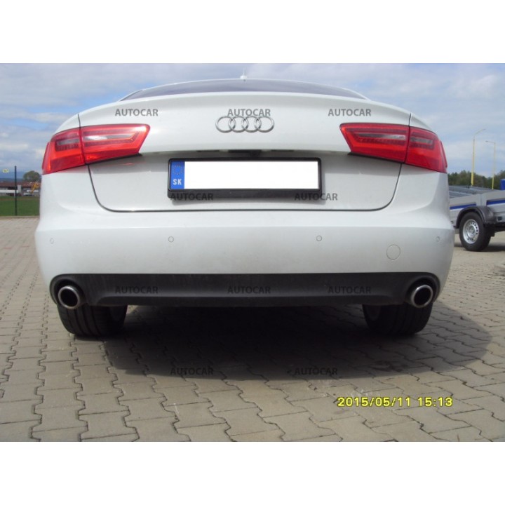 Towbar, Auto-Hak, Vertical Detachable System, Audi A6 2015 - 2018 - EDK.ro