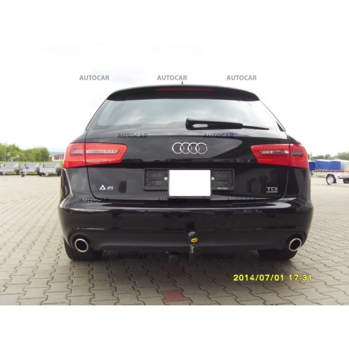 Towbar, Auto-Hak, Vertical Detachable System, Audi A6 2015 - 2018 - EDK.ro
