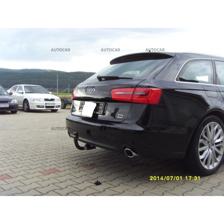 Cârlig de Remorcare, Auto-Hak, Sistem Demontabil Vertical, Audi A6 2015 - 2018 - EDK.ro