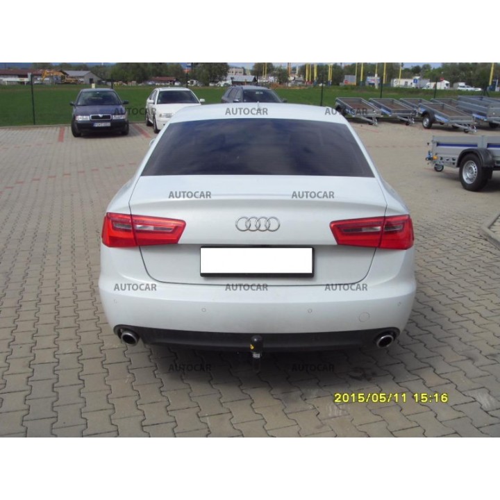 Towbar, Auto-Hak, Vertical Detachable System, Audi A6 2015 - 2018 - EDK.ro