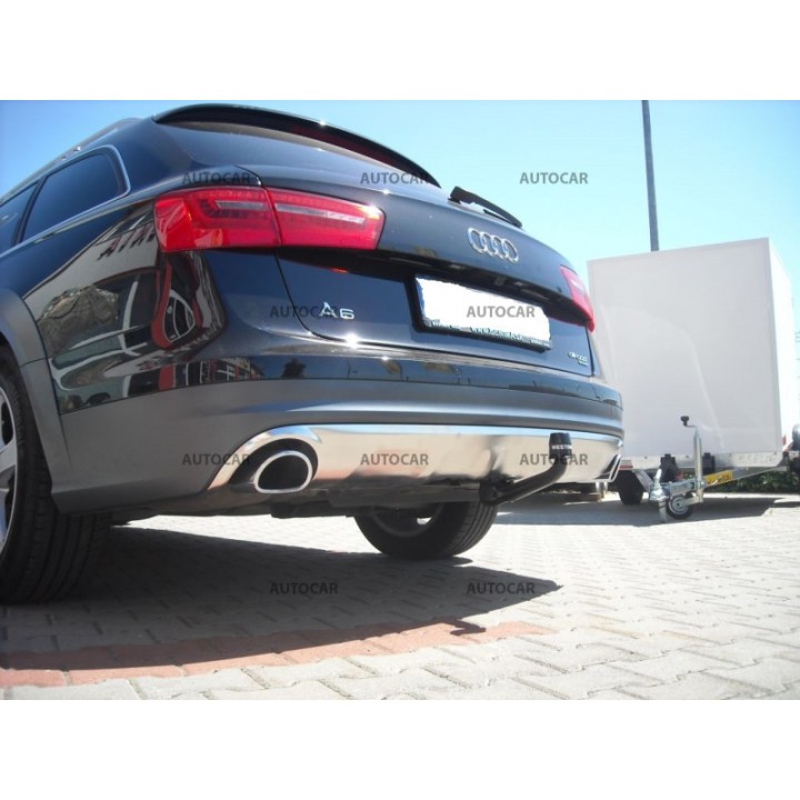 Vertical Detachable Towbar with Key, Westfalia Automotive ALLROAD, Audi A6 2015 - 2018 - EDK.ro