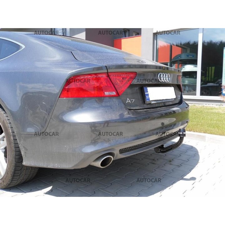 Cârlig de Remorcare Detașabil Vertical cu Cheie, Westfalia Automotive, Audi A7 2010 - 2014 - EDK.ro