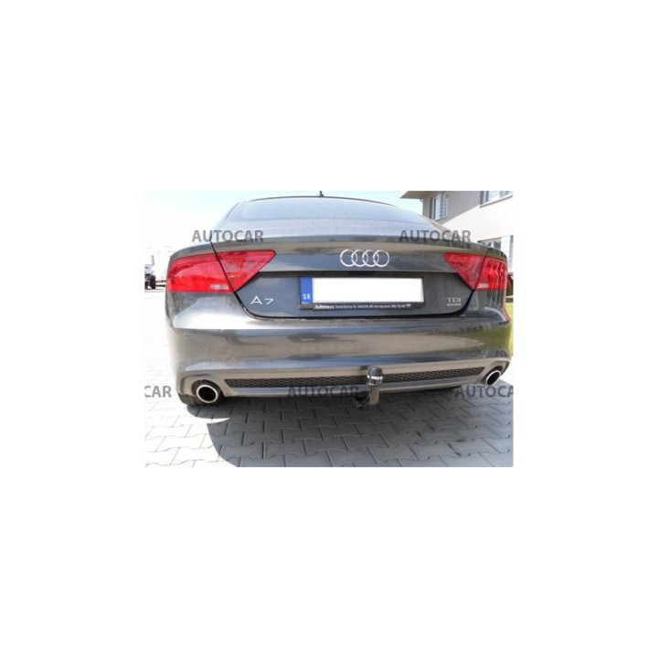 Vertical Detachable Towbar with Key, Westfalia Automotive, Audi A7 2015 - 2018 - EDK.ro