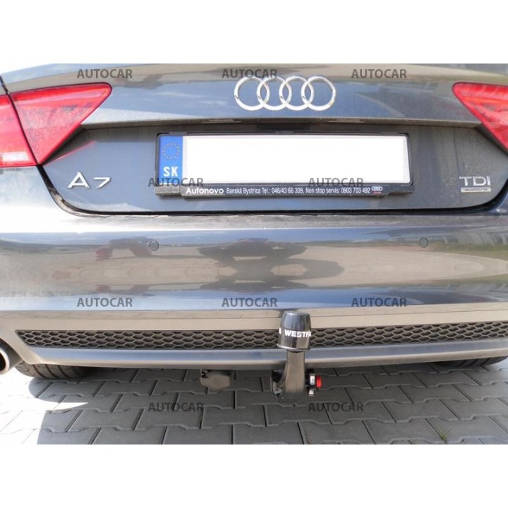 Cârlig de Remorcare Detașabil Vertical cu Cheie, Westfalia Automotive, Audi A7 2015 - 2018 - EDK.ro