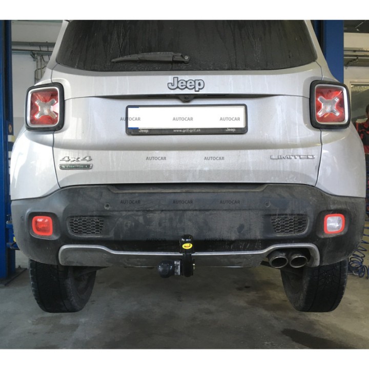 Towbar, Auto-Hak, Semi-Detachable System, Jeep Renegade 2018 - Present - EDK.ro