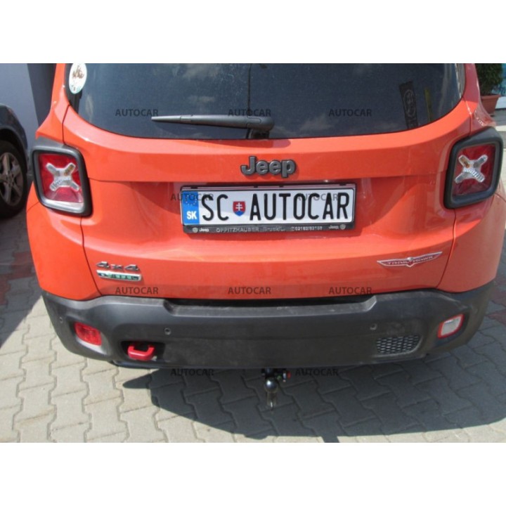 Cârlig de Remorcare Detașabil Vertical cu Cheie, Westfalia Automotive, Jeep Renegade 2018 - Prezent - EDK.ro