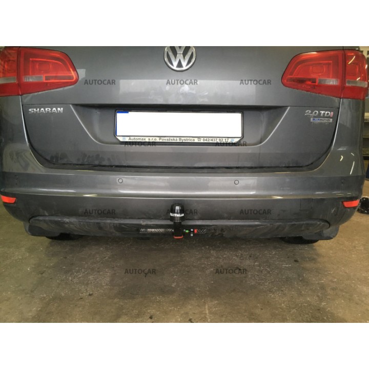 Cârlig de Remorcare Detașabil Vertical cu Cheie, Westfalia Automotive, Volkswagen Sharan 2011 - Prezent - EDK.ro