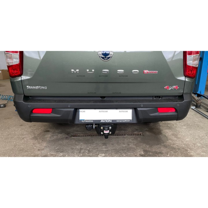 Cârlig de Remorcare, Auto-Hak, Sistem Semi-Demontabil, SsangYong Musso Grand 2022 - 2025 - EDK.ro