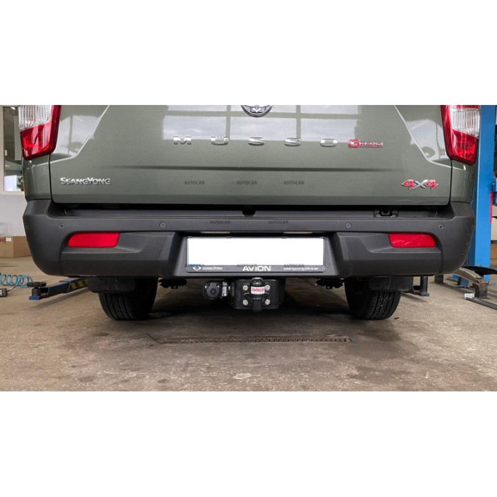 Cârlig de Remorcare, Auto-Hak, Sistem Semi-Demontabil, SsangYong Musso Grand 2022 - 2025 - EDK.ro