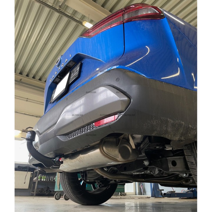 Cârlig de Remorcare Detașabil Vertical cu Cheie, ORIS / Bosal J12 FIX4BIKE, Nissan Qashqai 2024 - Prezent - EDK.ro