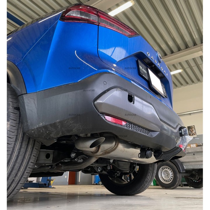 Vertical Detachable Towbar with Key, ORIS / Bosal J12 FIX4BIKE, Nissan Qashqai 2024 - Present - EDK.ro