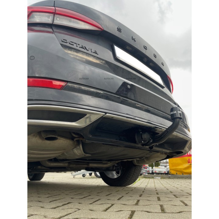 Cârlig de Remorcare Detașabil Vertical cu Cheie, Westfalia Automotive IV, Škoda Octavia 2023 - Prezent - EDK.ro