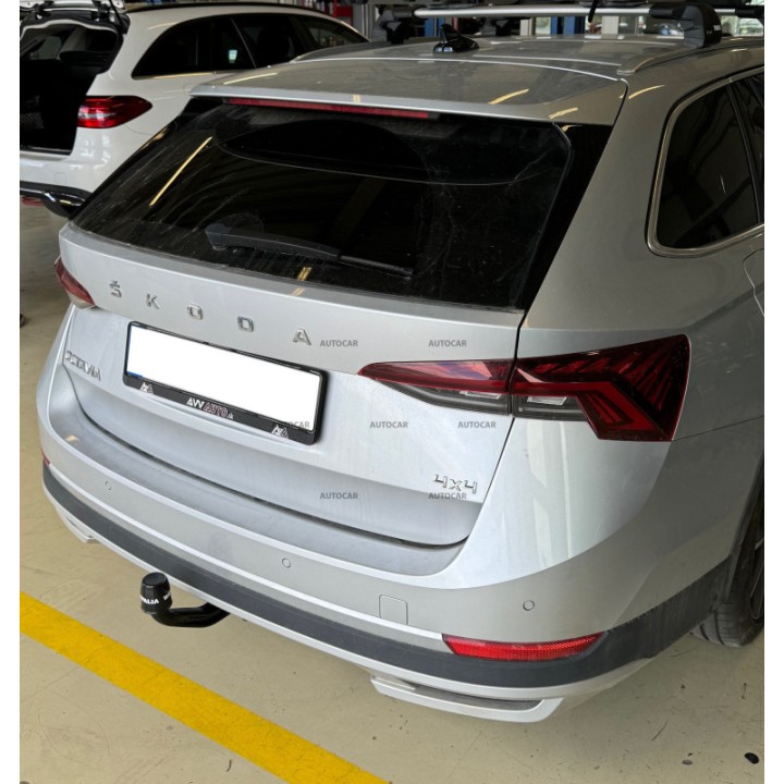 Vertical Detachable Towbar with Key, Westfalia Automotive IV, Škoda Octavia 2023 - Present - EDK.ro