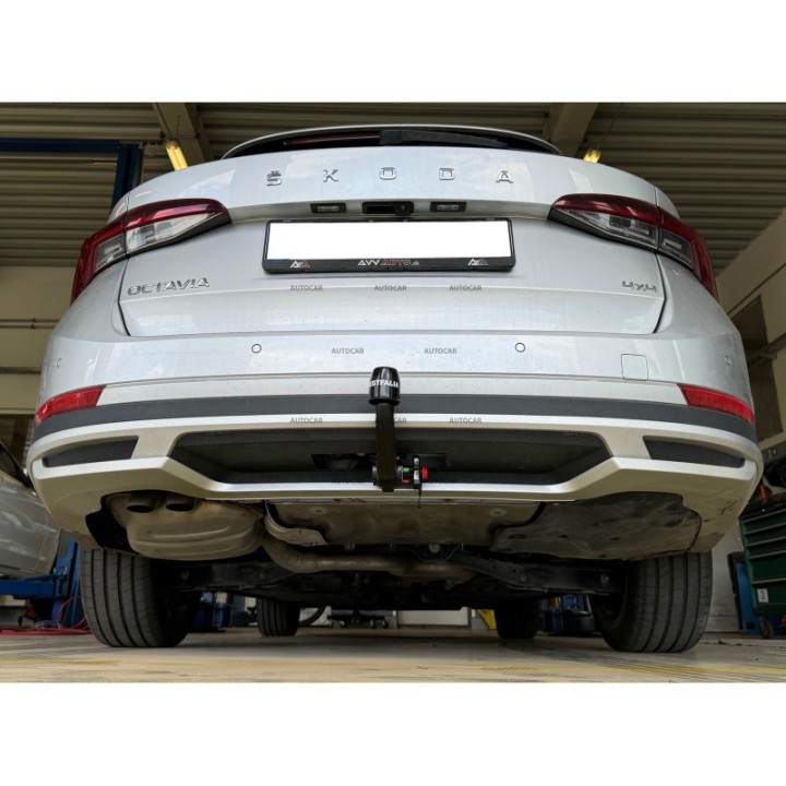 Cârlig de Remorcare Detașabil Vertical cu Cheie, Westfalia Automotive IV, Škoda Octavia 2023 - Prezent - EDK.ro