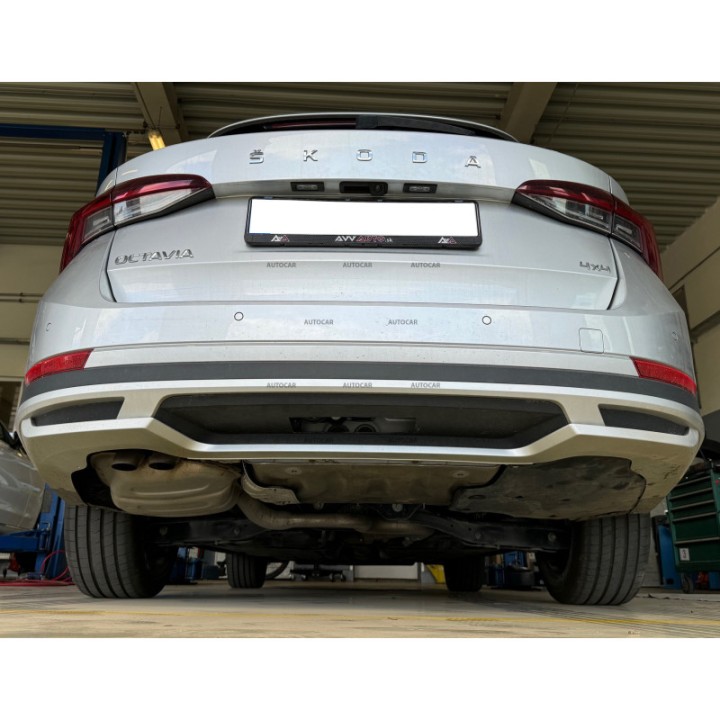 Vertical Detachable Towbar with Key, Westfalia Automotive IV, Škoda Octavia 2023 - Present - EDK.ro