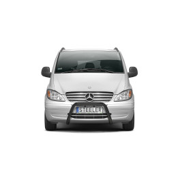 Bullbar Omologat RAR, Steeler 4x4 "A" Bar, Culoare Negru, Mercedes-Benz Vito 2003 - 2010 - EDK.ro
