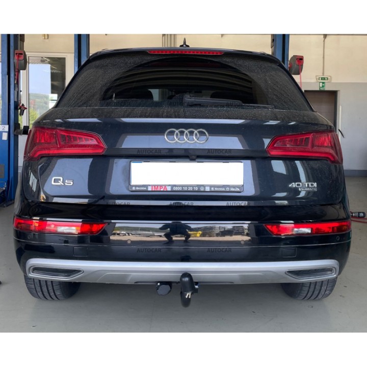 Towbar, Auto-Hak, Vertical Detachable System, Audi Q5 2023 - 2025 - EDK.ro