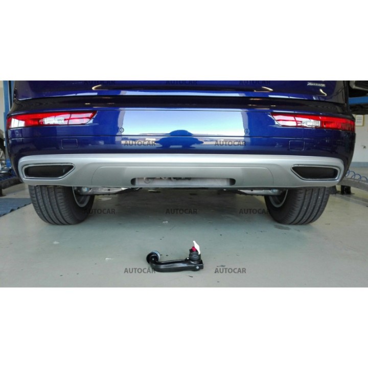 Vertical Detachable Towbar with Key, ORIS / Bosal SQ5 FY FIX4BIKE, Audi Q5 2023 - 2025 - EDK.ro