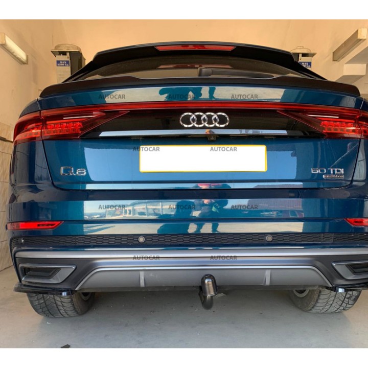 Towbar, Auto-Hak, Vertical Detachable System, Audi Q8 2023 - Present - EDK.ro