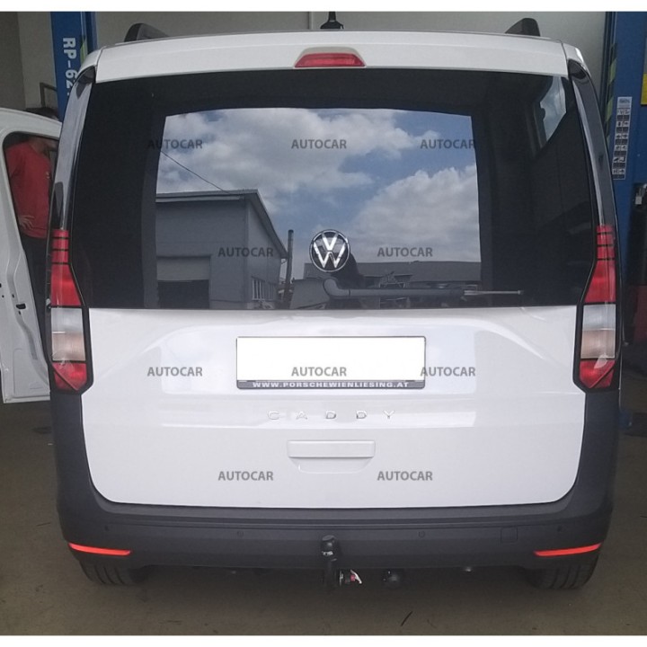 Vertical Detachable Towbar with Key, ORIS / Bosal, Volkswagen Caddy 2023 - Present - EDK.ro