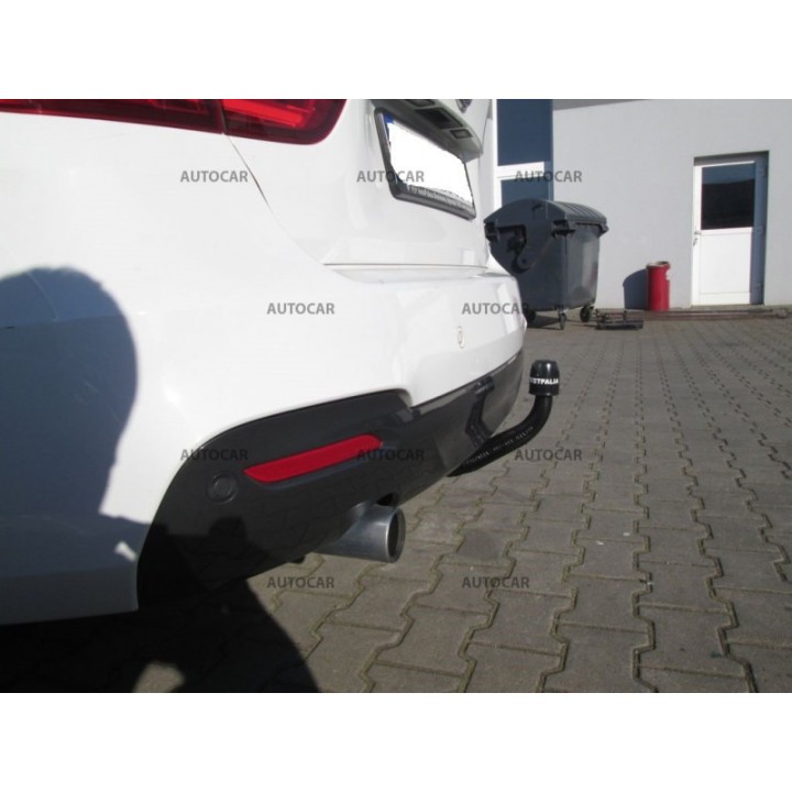Vertical Detachable Towbar with Key, Westfalia Automotive 3 GT F34, BMW Seria 3 2014 - Present - EDK.ro