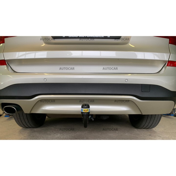 Cârlig de Remorcare Detașabil Vertical cu Cheie, ORIS / Bosal F25, BMW X3 2014 - 2017 - EDK.ro
