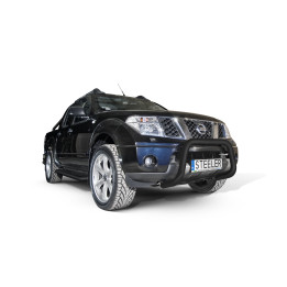 Bullbar Omologat RAR, Steeler 4x4 "A" Bar, Culoare Negru, Nissan Navara 2005 - 2010 - EDK.ro